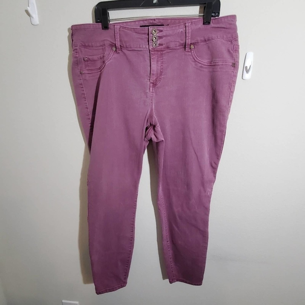 Torrid skinny purple jeans‎ plus size 20 - Picture 2 of 6